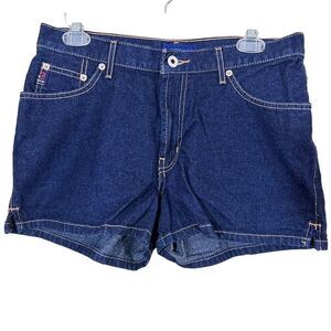 Vintage Guess Blue Denim Shorts Size 30